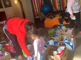 Picture of Hikoi Koutou Charitable Trust's care and kai packages 