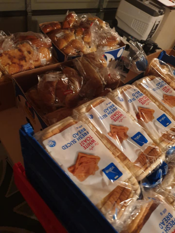 Picture of food packages organised by Mission4Men